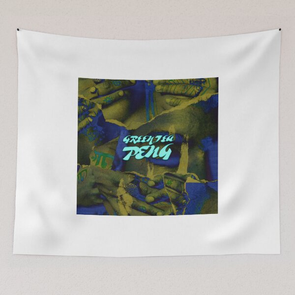 Item preview, Greentea Peng Rising Album Art Blue/Green designed and sold by Joe-byron.