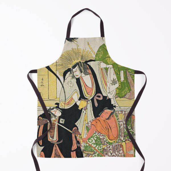 Item preview, "Fukyoku Edo Geisha," performed at the Nakamura Theater in the eleventh month, 1785 designed and sold by brushandframes.