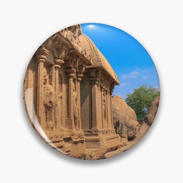 Item preview, Mahabalipuram, India - Arjuna's Ratha And Nandi The Bull designed and sold by Mano Chandra Dhas.