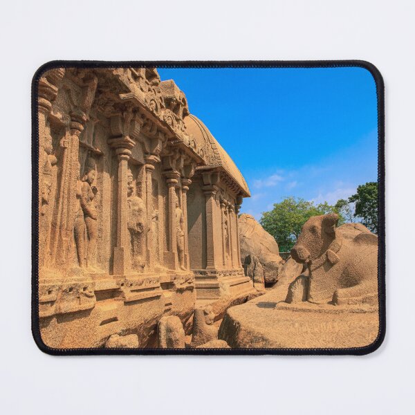 Item preview, Mahabalipuram, India - Arjuna's Ratha And Nandi The Bull designed and sold by Mano Chandra Dhas.
