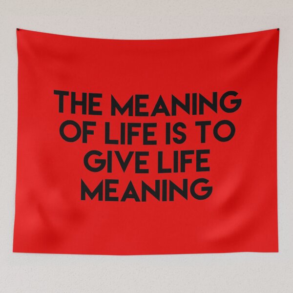 Item preview, give life meaning,  designed and sold by Dipalo.