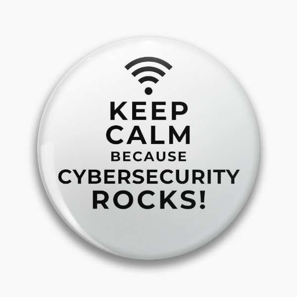 Item preview, Keep Calm Because Cybersecurity Rocks!  designed and sold by tshirtfever.