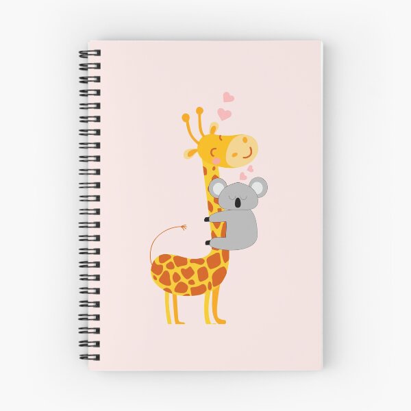Item preview, Cute Koala and Giraffe are Showing Love designed and sold by cerenalkan.