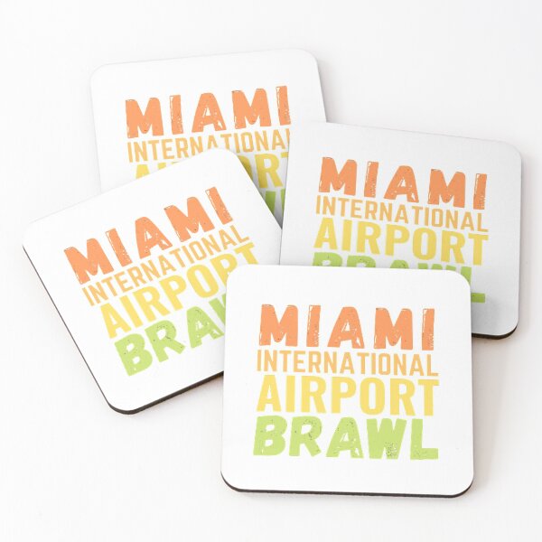 Artikelvorschau, Schlägerei am internationalen Flughafen von Miami entworfen und verkauft von khleal.