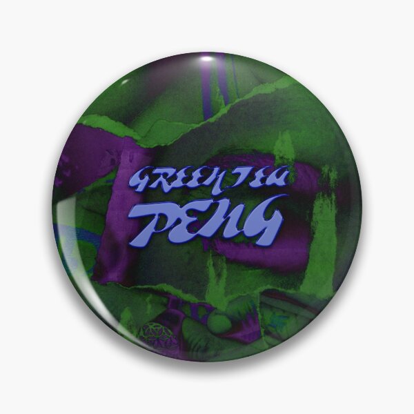 Item preview, Greentea Peng Rising Album Art Lime/Purple designed and sold by Joe-byron.