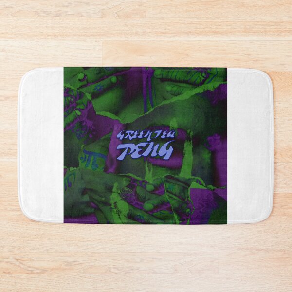 Item preview, Greentea Peng Rising Album Art Lime/Purple designed and sold by Joe-byron.
