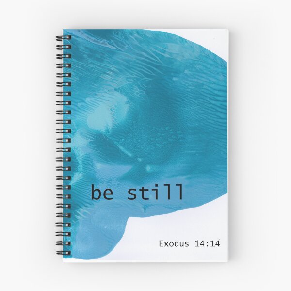 Item preview, Be Still paint blotch designed and sold by AnitaJ.
