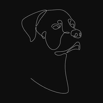 Vorschaubild zum Design Schwarzer Rottweiler von ExplicitDesign