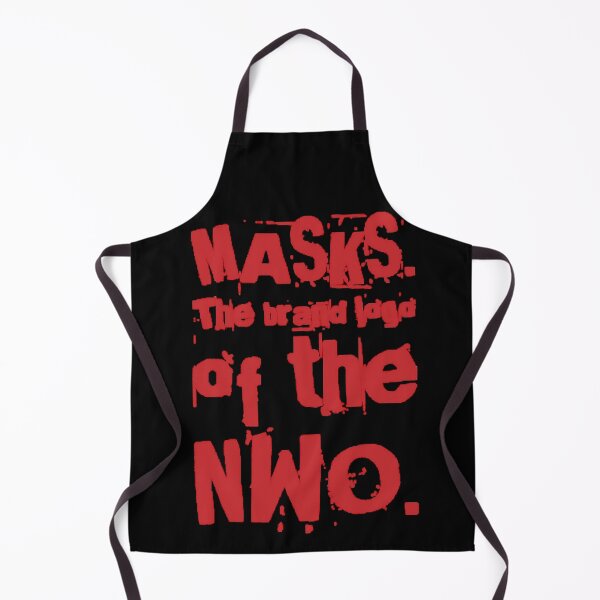 Item preview, Masks. The brand logo of the NWO- political slogan designed and sold by 1andydesign.