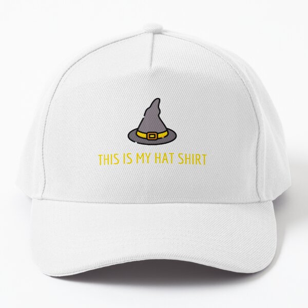 witch hat shirt, this is my hat shirt, national hat day Baseball Cap
