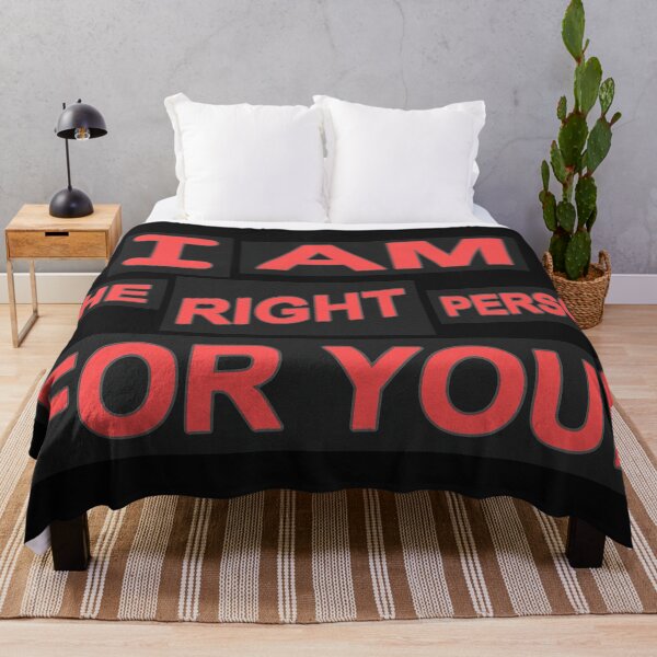 Item preview, Cute Expression Artwork Design "The Right Person". Buy Now designed and sold by Health And Fitness Posts e-Store.