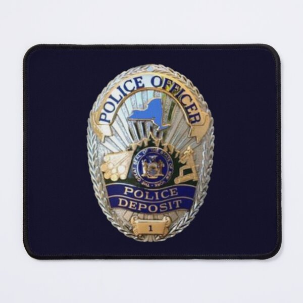 Item preview, Deposit New York Police Badge designed and sold by Lawrence Baird.