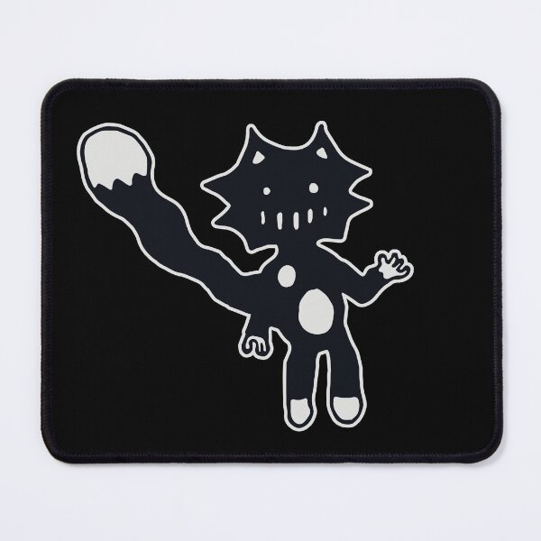 Item preview, Funny Black Cartoon Monster Creature designed and sold by pignpix.