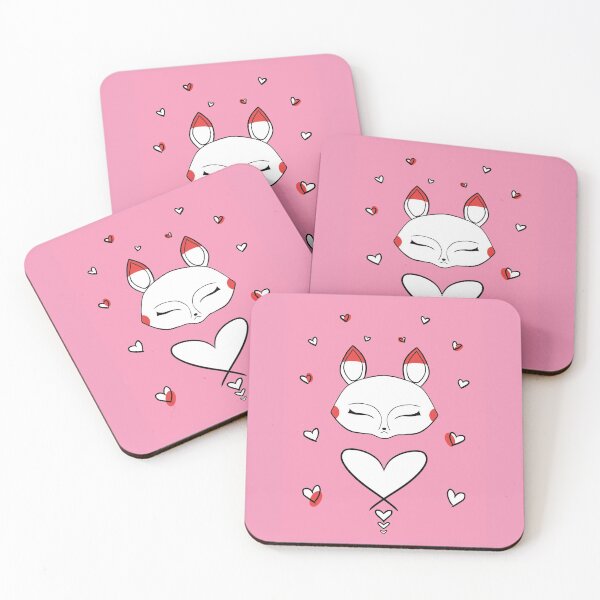 Item preview, Pink Kitsune designed and sold by Zuni Barnett.