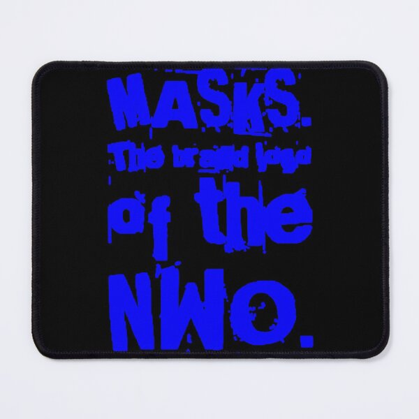 Item preview, Masks. The brand logo of the NWO 2- political slogan designed and sold by 1andydesign.