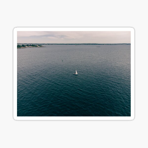 Item preview, Lone Boat Off The Coast designed and sold by jbritten.