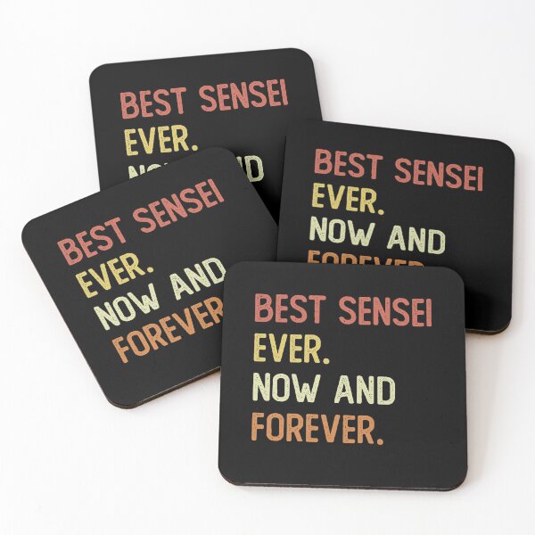 Aperçu de l'œuvre Best sensei ever now and forever créée et vendue par -MagicDesigns-.