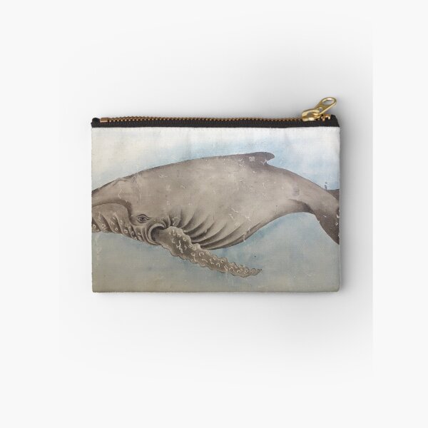Item preview, Retro japanese swimming whale painting designed and sold by Byfab.