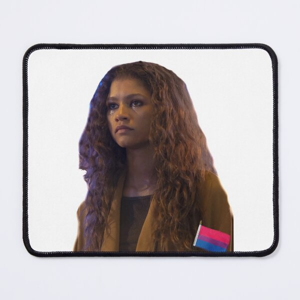Item preview, Rue zendaya euphoria pride sticker bi pride designed and sold by chocolatefood12.