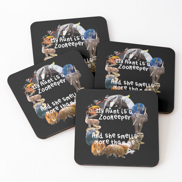 Item preview, My Aunt is a Zookeeper,Aunt is a Zookeeper – Wildlife Keeper Gift for Proud Family and Animal Lovers designed and sold by PrettylittlepastelUk.
