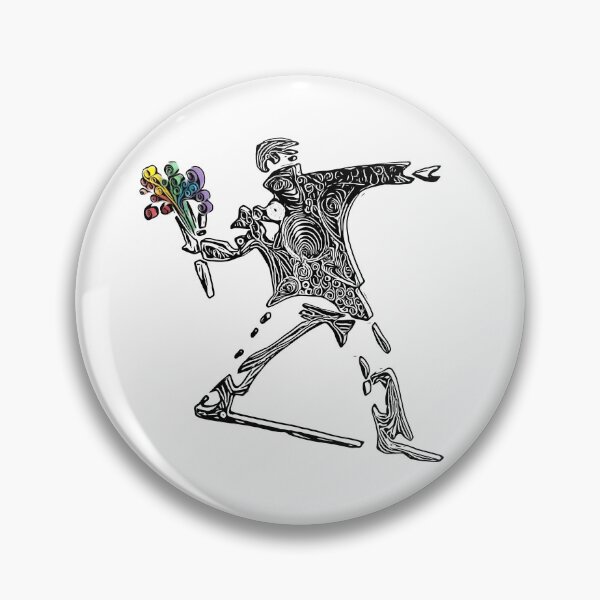 Item preview, Quilled Banksy designed and sold by BazingaCrafts.