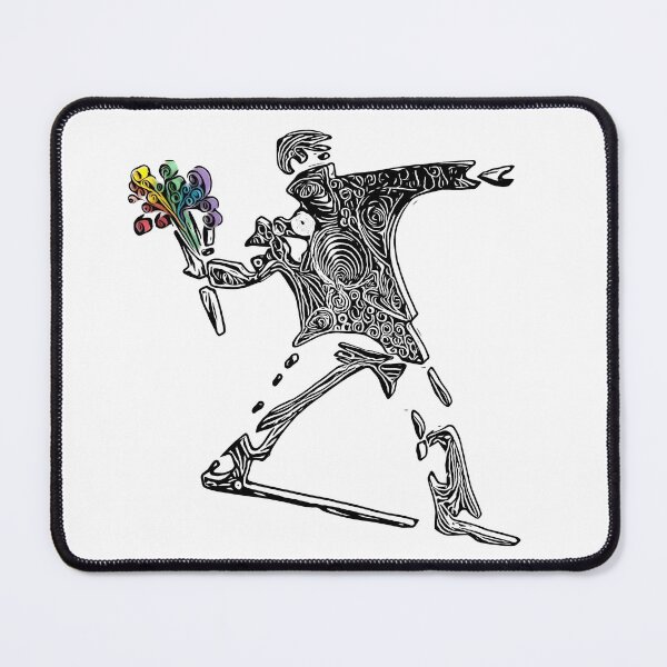 Item preview, Quilled Banksy designed and sold by BazingaCrafts.