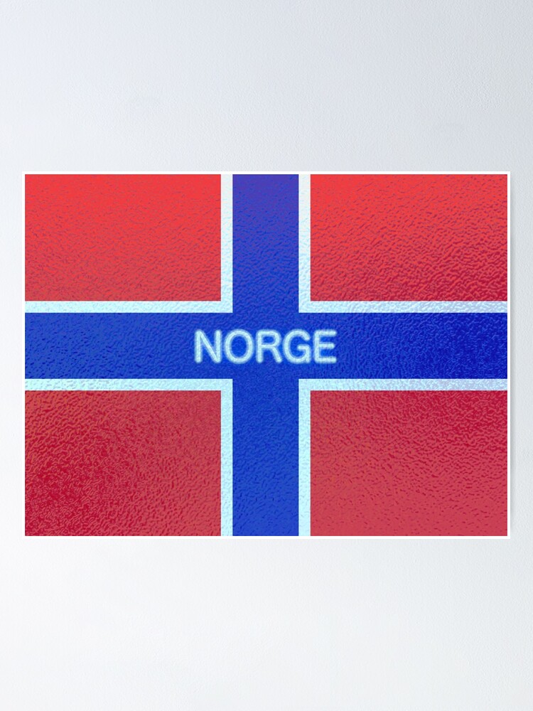 Thumbnail 1 of 3, Poster, NORGE designed and sold by Klementsen.