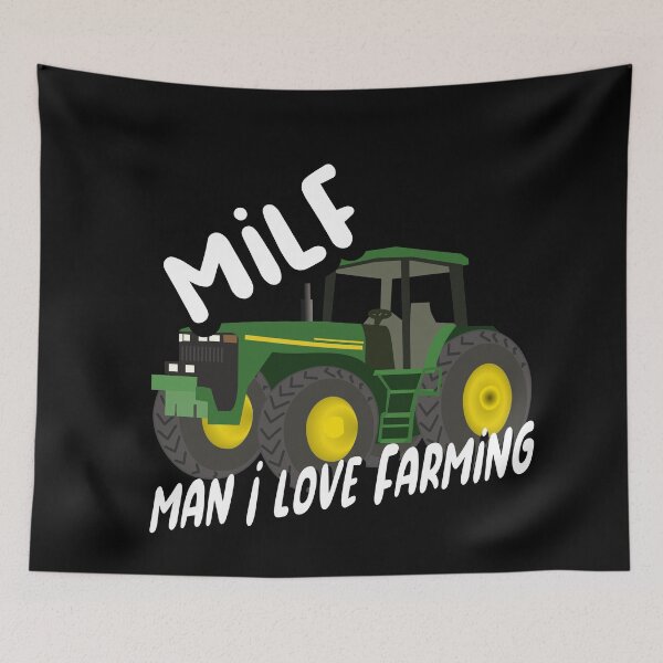 Item preview,  Man I Love Farming designed and sold by printhappy4you.