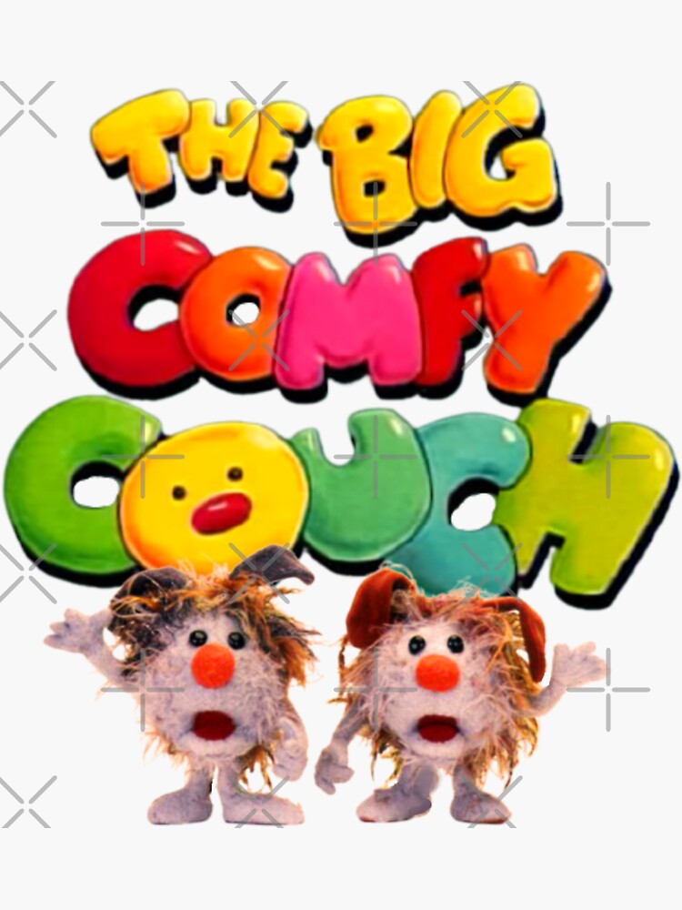 Big Comfy Couch Sticker/Magnets Magnet for Sale by CrushArt1