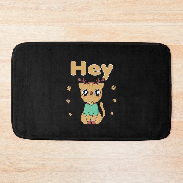 Item preview,     Cat Sayes Hey  _gift  for cat or animals lovers  designed and sold by ANAS    HO.