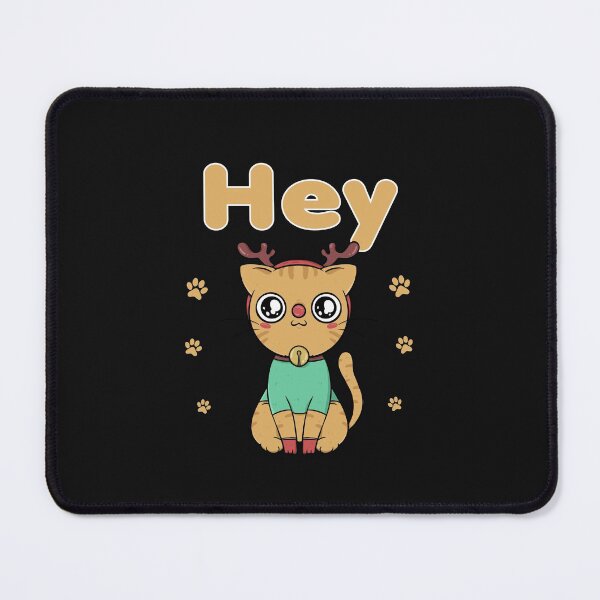 Item preview, Cat Sayes Hey _gift for cat or animals lovers designed and sold by ANAS HO.