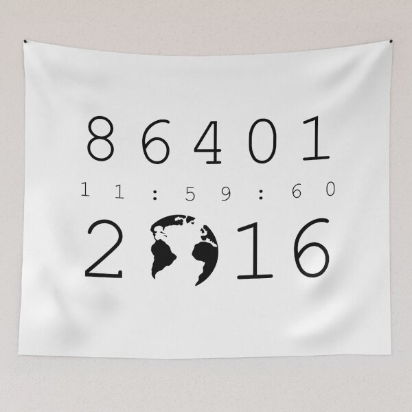 Item preview, 86401 Leap Second 2016 designed and sold by jezkemp.