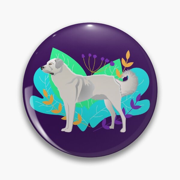 Item preview, Akbash dog garden background, cute puppy, great pyrenees, akbash dog australia,  designed and sold by SGS-.