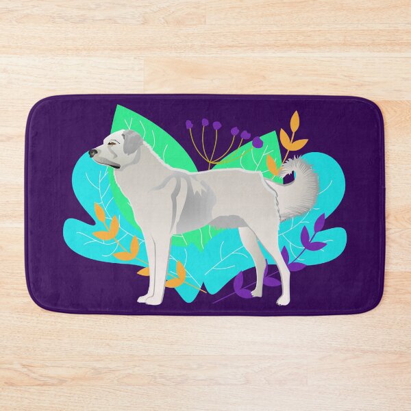 Item preview, Akbash dog garden background, cute puppy, great pyrenees, akbash dog australia,  designed and sold by SGS-.
