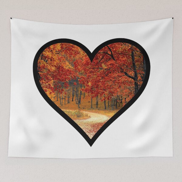 Item preview, Fall Pathway Heart designed and sold by BuzzySpaceBee.