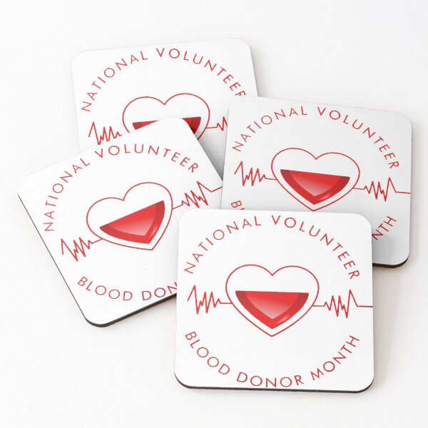 Item preview, National Blood Donor Month designed and sold by CARECATEURSHOP.