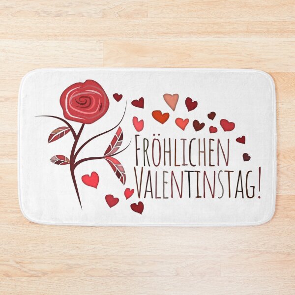 Item preview, Rose, Hearts & Words "Fröhlichen Valentinstag!"  designed and sold by MC Art Studio.