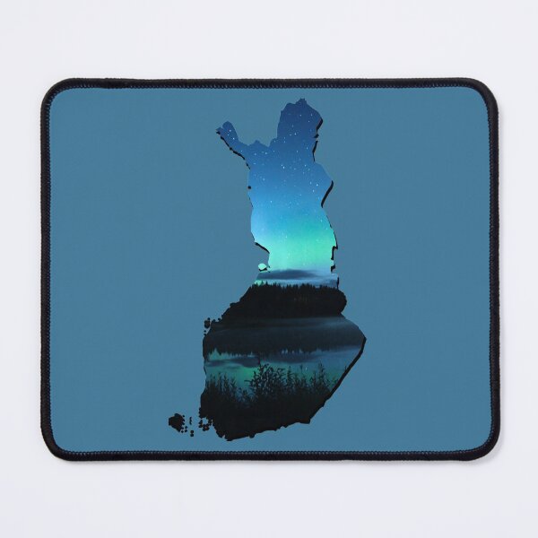 Item preview, Cool looking blue map of Finland designed and sold by Purr95.