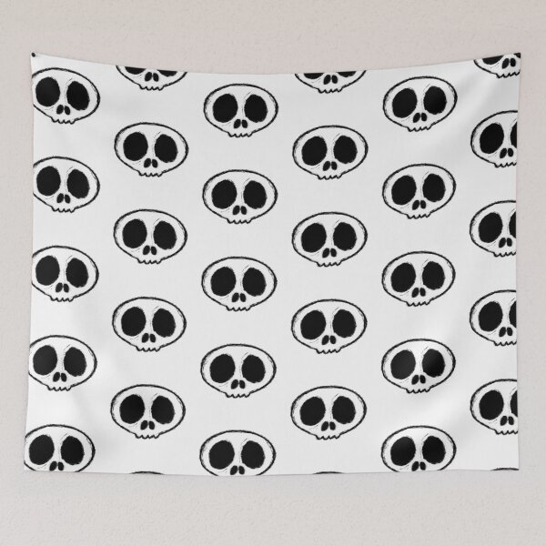 Item preview, Cute Doodle Skull designed and sold by Artsyallyv.