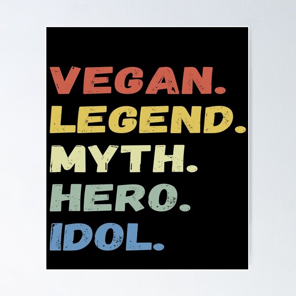 Item preview, Vegan legend myth hero idol designed and sold by -MagicDesigns-.