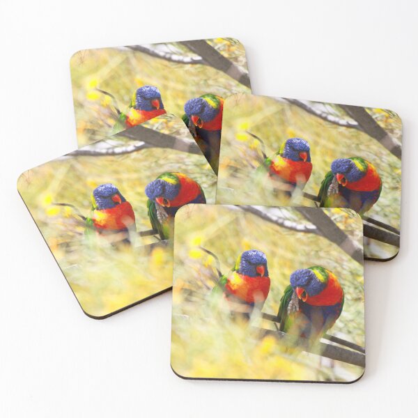 Item preview, Technicolour Lorikeets designed and sold by margotk.
