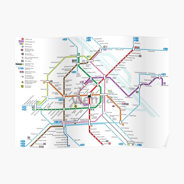 Subway of Vienna Poster