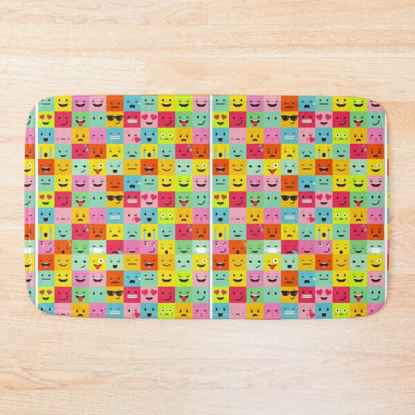 Item preview, Different Square Emoji Moods- Wear Your Mask Emoji designed and sold by adoredigitals.
