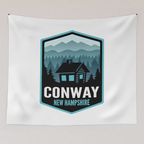 Item preview, Conway states Mountain Town Cabin designed and sold by HalpinDesign.