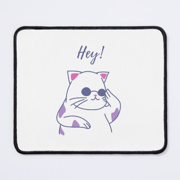 Item preview, Cat Says Hey For Animal Lovers designed and sold by Ram545.