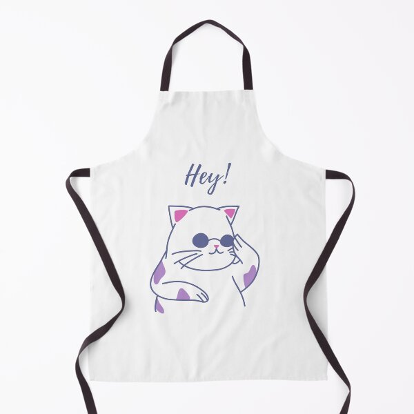 Item preview, Cat Says Hey For Animal Lovers designed and sold by Ram545.