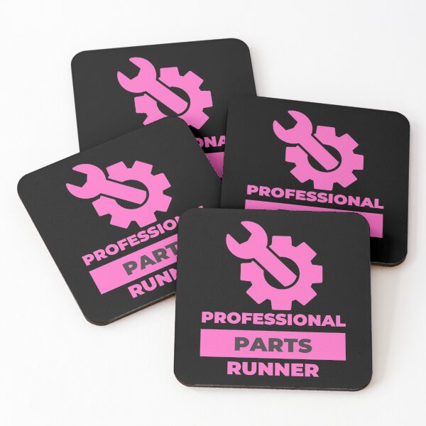Item preview, Professional Parts Runner designed and sold by giddygoldfinch.