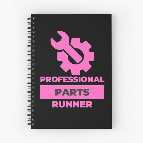 Item preview, Professional Parts Runner designed and sold by giddygoldfinch.