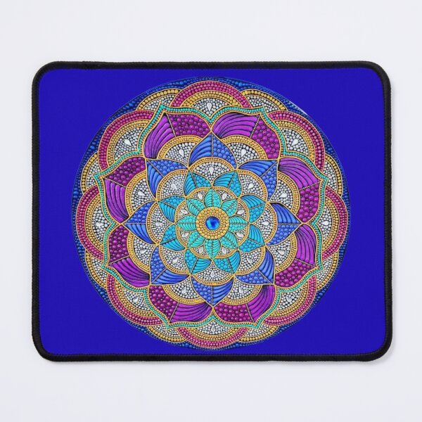 Item preview, Dot Painted Mandala Art designed and sold by ThatMandalaShop.