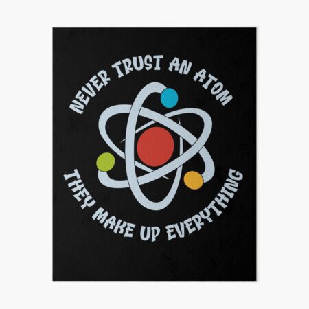 Impressions Rigides Sur Le Theme Blague Scientifique Redbubble